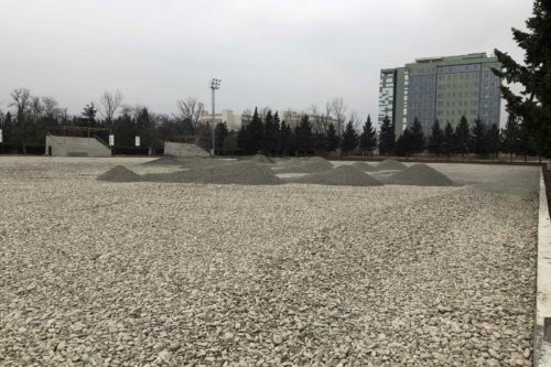 Inter Academy Georgia – Main and secondary Football pitches preparation works