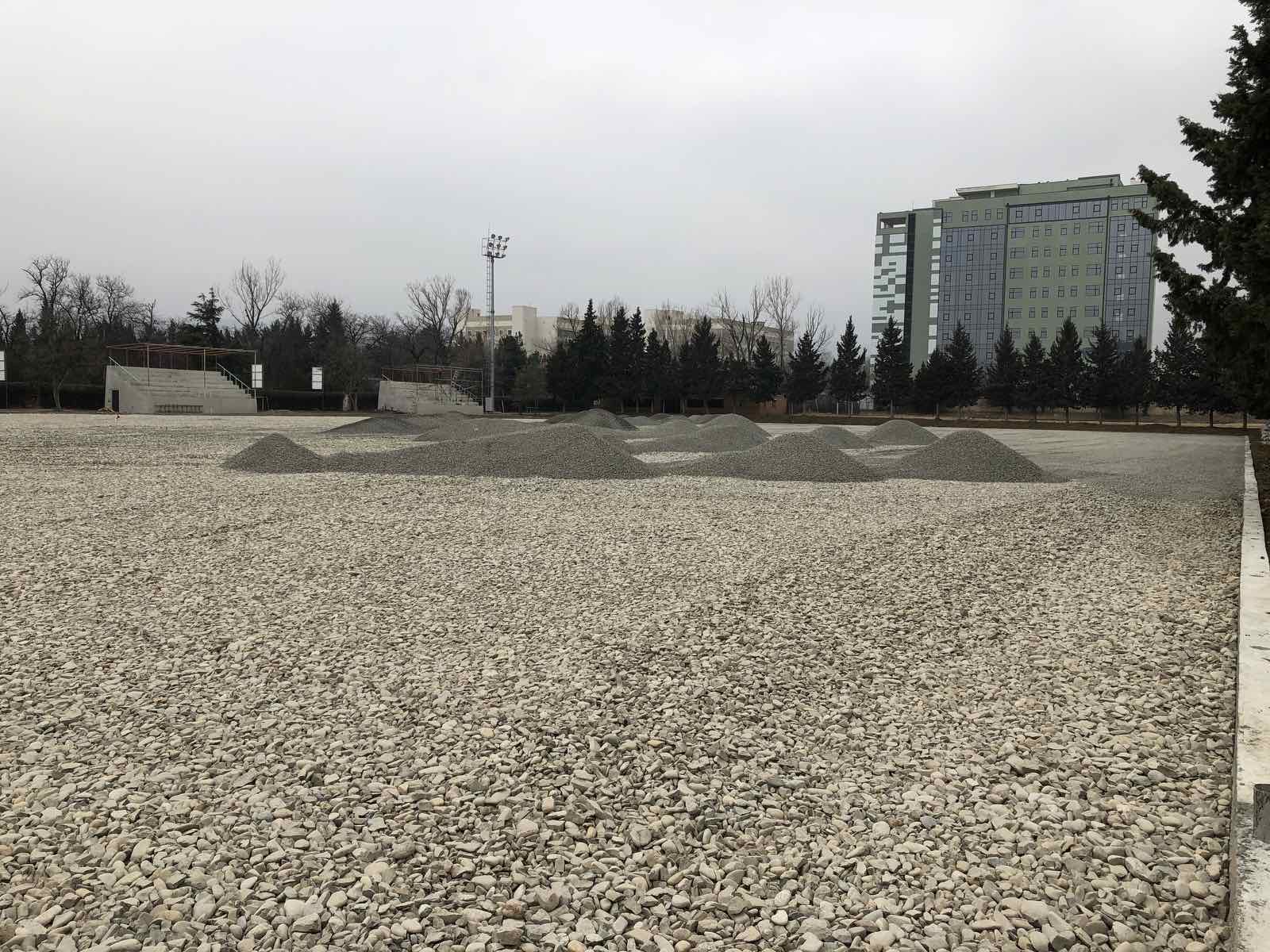 Inter Academy Georgia – Main and secondary Football pitches preparation works